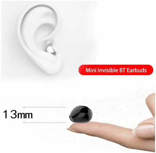 Invisible Wireless Earbuds Bluetooth Headphones With Long Battery_voghion.com
